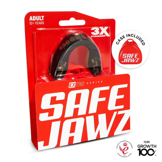 Safejawz - Extro Series "Goud & Zwart" Gebitsbeschermer