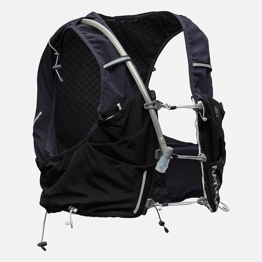 NATHAN - Pinnacle Pro 12 Liter Hydration Race Vest (Black/Silver)