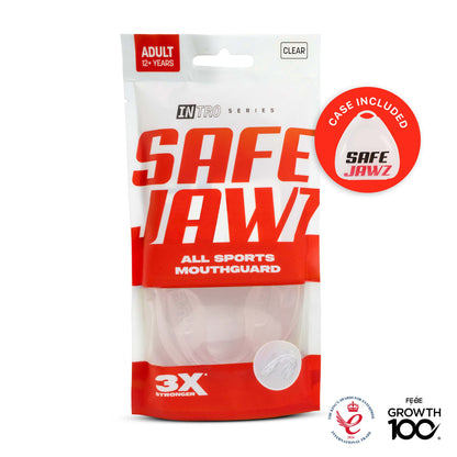 Safejawz - Buitenbeugel voor het gebit Intro Series (Transparant)