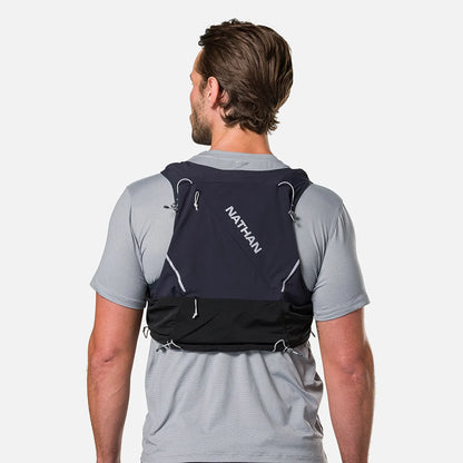 NATHAN - Pinnacle Pro 12 Liter Hydration Race Vest (Black/Silver)