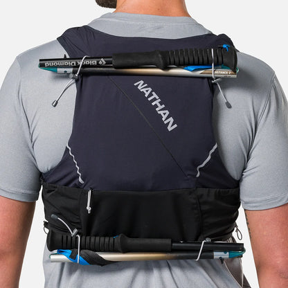NATHAN - Pinnacle Pro 12 Liter Hydration Race Vest (Black/Silver)