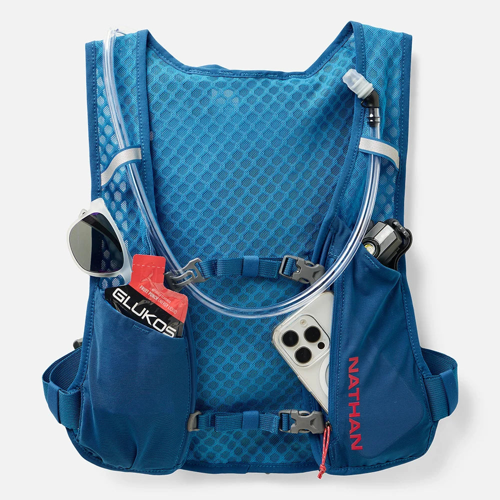 NATHAN - QuickStart 3.0 6 Liter Hydration Pack (Electric Blue/Ribbon Red)