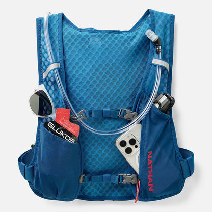 NATHAN - QuickStart 3.0 6 Liter Hydration Pack (Electric Blue/Ribbon Red)