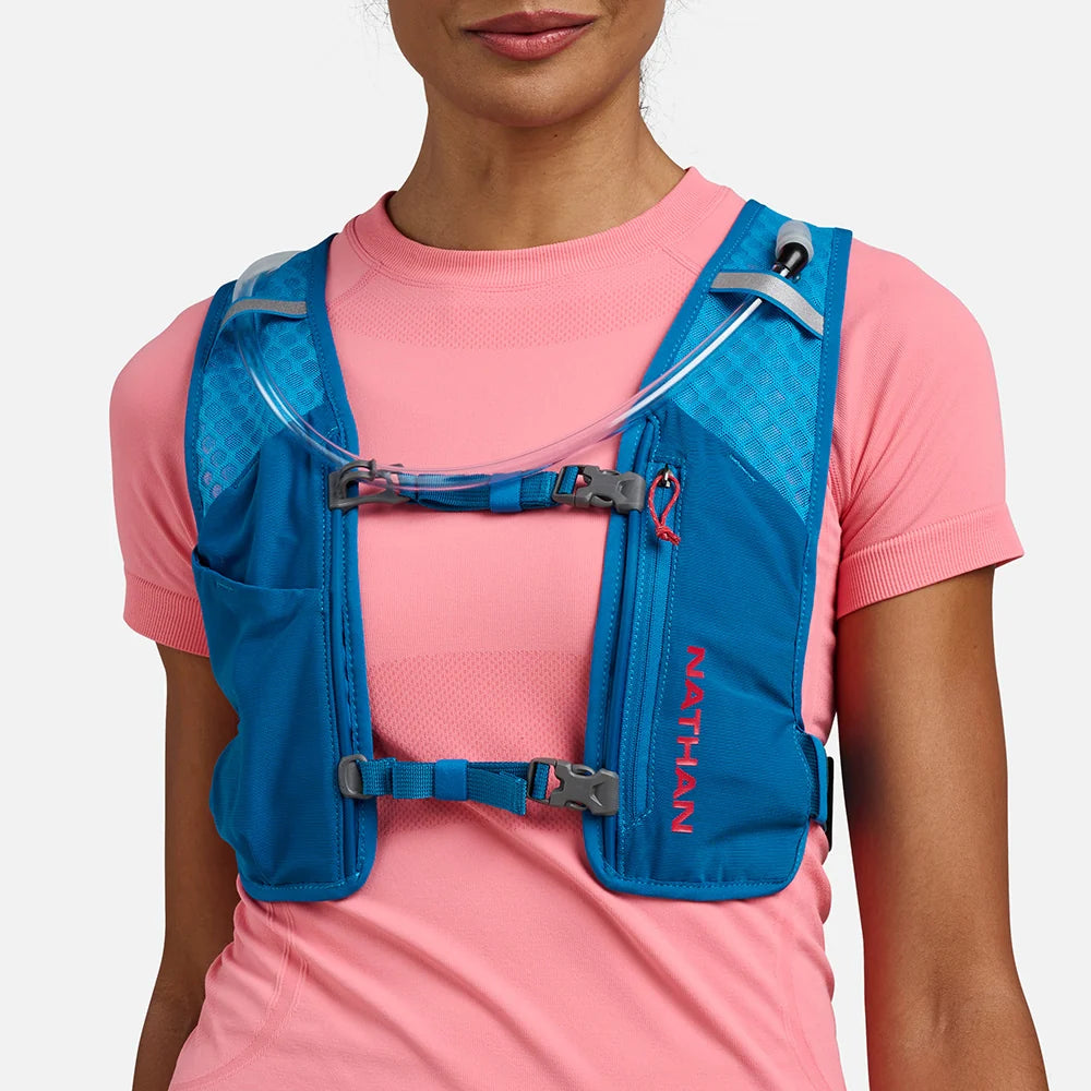 NATHAN - QuickStart 3.0 6 Liter Hydration Pack (Electric Blue/Ribbon Red)