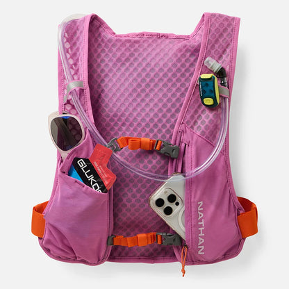 NATHAN - QuickStart 3.0 4 Liter Hydration Pack (Fuchsia/Orange Blaze)