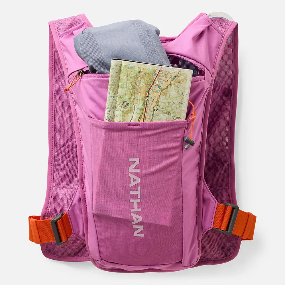 NATHAN - QuickStart 3.0 4 Liter Hydration Pack (Fuchsia/Orange Blaze)