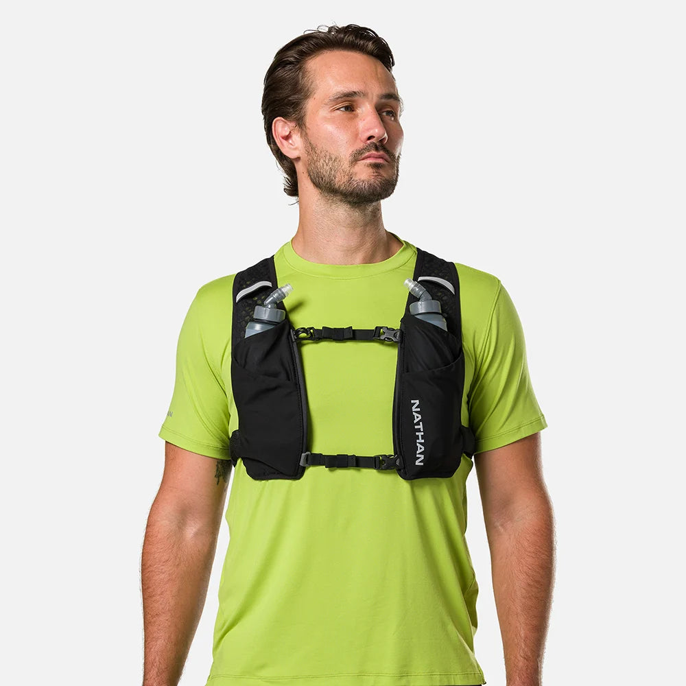 NATHAN - QuickStart 3.0 4 Liter Soft Flask Hydration Pack (Black)