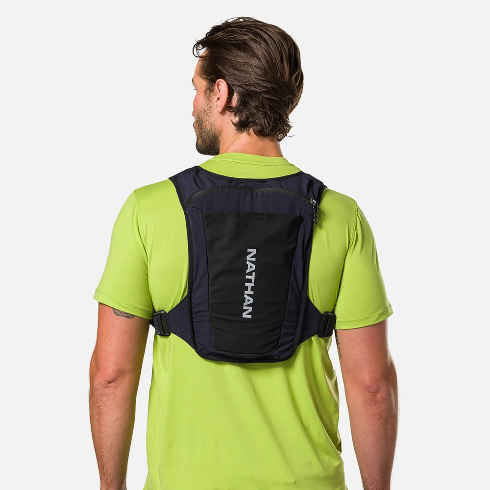 NATHAN - QuickStart 3.0 4 Liter Soft Flask Hydration Pack (Black)