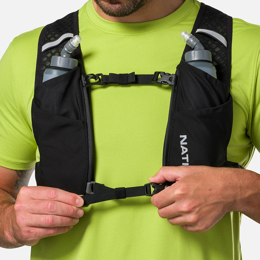 NATHAN - QuickStart 3.0 4 Liter Soft Flask Hydration Pack (Black)