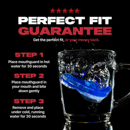 Safejawz - Ortho Series Mouthguard for Braces (Blue)