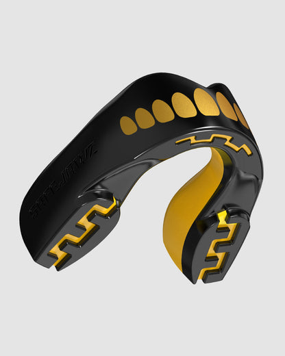 Safejawz - Extro Series "Gold & Black" Mouthguard