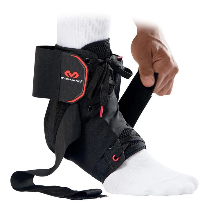 McDavid Lace-Up Ankle Support Brace With Straps